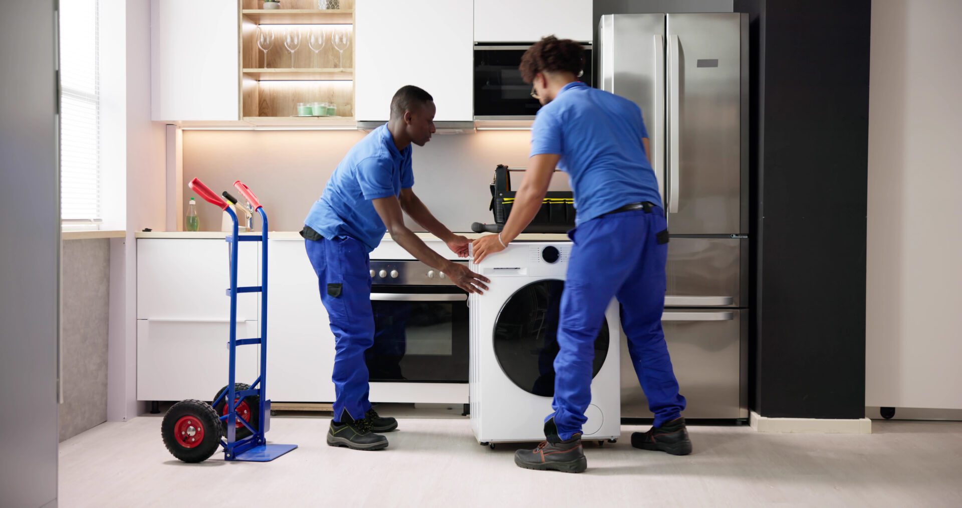 Washing Machine Appliance Delivery Home Services HVAC and Appliance Service